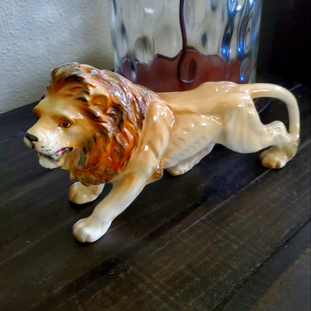 Vintage Mid Century Modern Lion